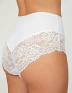 3 броя  луксозни бикини с висока талия от микрофибър и дантела, 264