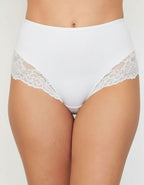 3 броя микс луксозни бикини с висока талия от микрофибър и дантела, 264