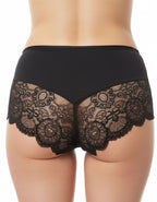 Луксозна бикина/боксер с висока талия, черен, 264