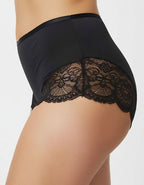 Луксозна бикина/боксер с висока талия, черен, 264