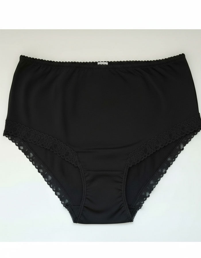 Памучна бикина с висока талия, Need it, черен, 266