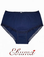 Висока талия
Висококачествено памучно трико
Дантелени ленти&nbsp;
Мек и еластичен двойно прегънат ластик
Широки страни, за да покрива удобно отзад.

Дизайнът на дантелата може да се различава от този на снимката.

Отлично качество
Произведено в България
Състав: 90% памук и 10% еластан
Състав на дантела: 88% полиамид и 12% еластан