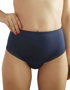 Памучна бикина с висока талия, Need it, тъмно син, 266