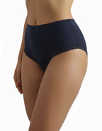 Памучна бикина с висока талия, Need it, тъмно син, 266