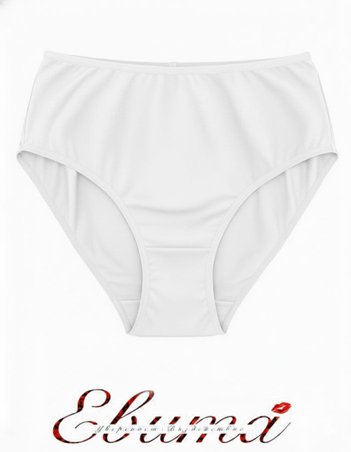 Представяме Ви нашите бикини с висока талия, изработени от висококачествено трико.
Те комбинират изключително комфортен и стил, създаден, за да подчертаят естествената красота и да предложат усещане за увереност през целия ден. Бикините са произведени с внимание към детайла в България, отразявайки стремежа на нашата марка, за да предлага продукти с високо качество и уникален дизайн, който се помни.

Материята е съставена от 90% памук и 10% еластан, осигуряваща нежност при допир и еластичност, която приляга 