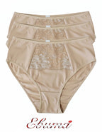 Ново бижу в колекцията – бикина от памук с висока талия и дантелено изящество.

Създадена за жената, която иска удобство без компромис със стила – нашата нова бикина с висока талия комбинира мекотата на висококачествен памук с елегантна дантела, фино положена отпред. Дантелата не само подчертава формата, но и придава усещане за лукс и женственост, докато памукът осигурява комфорт през целия ден.

Този модел нежно заглажда паласките и подчертава талията, като остава невидим под дрехите. Подходящ както за еже