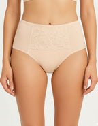 Пакет от 5 броя памучни бикини с висока талия, SOFT COTTON, микс