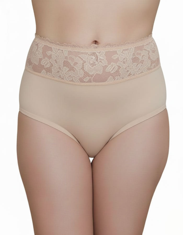 Луксозни бикини с висока талия – комфорт и елегантност в едно

Представяме новия модел бикини с висока талия точно до пъпа, създадени за жени, които искат да съчетаят удобството с изисканата визия.

✔ Меки и еластични микрофибър и дантела – нежно обгръщат тялото и осигуряват лекота през целия ден.
✔ Допълнителен ластик на талията върху дантелата – гарантира стабилност, без да стяга.
✔ Мек и еластичен двойно прегънат ластик на предницата – за деликатна опора и пълен комфорт.
✔ Голямо памучно хигиенно парче –