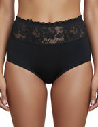 Луксозни бикини с висока талия – комфорт и елегантност в едно

Представяме новия модел бикини с висока талия точно до пъпа, създадени за жени, които искат да съчетаят удобството с изисканата визия.

✔ Меки и еластични микрофибър и дантела – нежно обгръщат тялото и осигуряват лекота през целия ден.
✔ Допълнителен ластик на талията върху дантелата – гарантира стабилност, без да стяга.
✔ Мек и еластичен двойно прегънат ластик на предницата – за деликатна опора и пълен комфорт.
✔ Голямо памучно хигиенно парче –