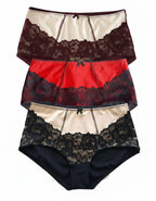 &nbsp; &nbsp;Завладяващият блясък с неустоим дизайн, обременен с красива визия, атрактивни комбинации, в едно с изискаността на еластичната дантела ще създадат уникален модел бикина от микрофибър и дантела с Висока талия.
&nbsp; Съчетание от Комфорт и Сексапил, този модел не само приковава погледа с вълнуващ дизайн, но и осигурява Удобство и Функционалност.
&nbsp; Изпълнено с внимание към детайлите, дизайнът на дантелата може лесно да варира, но винаги с оглед на най-високото качество. Очарователен дизайн, 