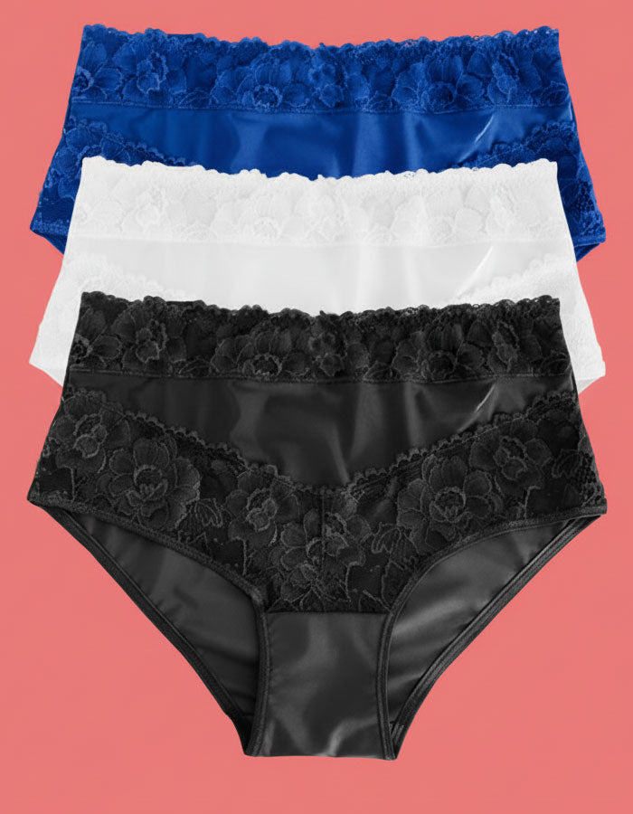 Открийте съвършенството във всяко движение с новите дамски бикини Evita – съчетание от елегантност, комфорт и неустоим сексапил!

Почувствайте разликата с Evita:

Несравним комфорт: Изработени от висококачествен микрофибър, тези бикини осигуряват невероятна мекота през целия ден. Забравете за компромисите – с Evita ще се чувствате удобно във всяка ситуация.

Изискана елегантност: Деликатната дантела и майсторската изработка превръщат тези бикини в произведение на изкуството. С тях ще се чувствате не само ко