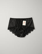 Луксозна бикина с висока талия от микрофибър и дантела, 295