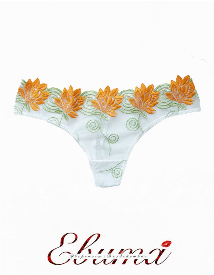 Красива и рядка бродерия от най-висок клас.
Класически модел прашка със средна дълбочина&nbsp; &nbsp; &nbsp; &nbsp; &nbsp; &nbsp; &nbsp; &nbsp; &nbsp; &nbsp; &nbsp; &nbsp; &nbsp; &nbsp; &nbsp; &nbsp; &nbsp; &nbsp; Няма съмнения за тези, които знаят, че бродерията е три пъти по-скъпа от дантелата.&nbsp;Моделът е със средна дълбочина и удобен широк страничен шев.
Секси визия и комфорт.
Качеството на изработката е на много високо ниво, поради онагледяване на много компоненти, а именно:
-издръжливост
-устойчиво