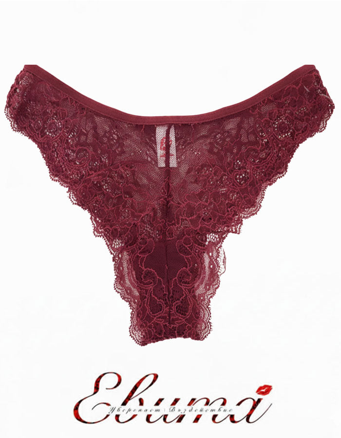 Дантелена бразилиана от подбрани и изпитани дантели.
Бъди секси и неустоима с него.
Задължителен в гардероба ни.
Дизайнът на дантелата може да се различава от този на снимката, но рядко.
Отлично качество
Произведено в България
Състав: 88% полиамид и 12% еластан
&nbsp;