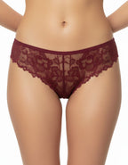 Красива, секси дантелена бразилианка.
Моделът е с ниска талия и с удобно отделно прикачено дъно без тигел на предна долна зона.
Дизайнът на дантелата може да се различава от този на снимката, но рядко.
Отлично качество
Произведено в България
Състав: 88% полиамид и 12% еластан