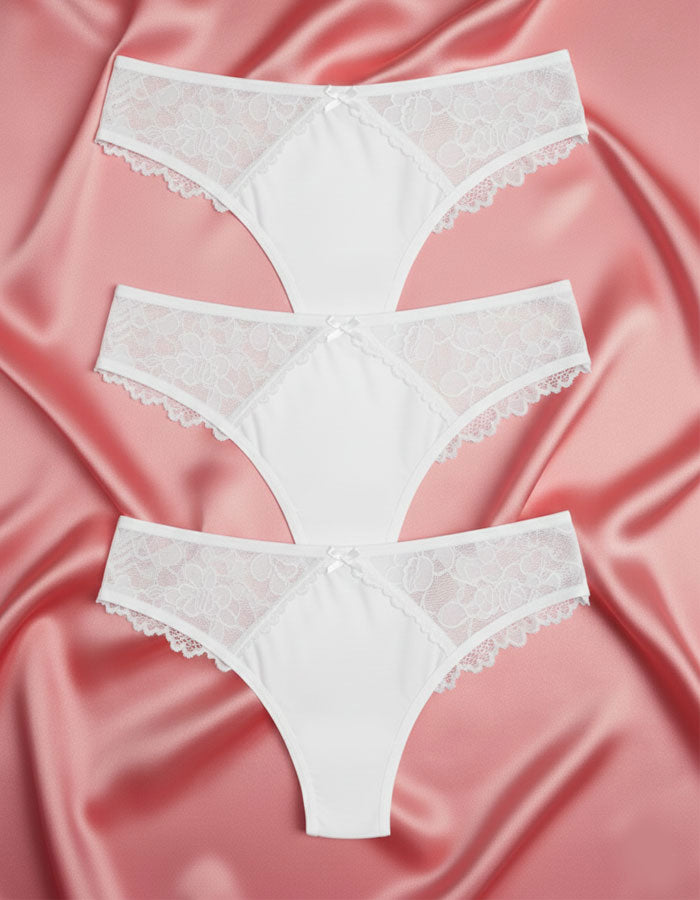 Много красива, секси и удобна бразилианка.
Моделът ще ти стане любим.
Изключително елегантен, красив и женствен модел.

- удобна средна дълбочина,
- мека и еластична флорална дантела отзад и отпред,
- микрофибър в средата отпред,
- памучно хигиенно парче

Дизайнът на дантелата може да се различава от този на снимката, но рядко.
От производител
Отлично качество
Състав: 88% полиамид и 12% еластан