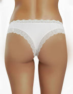 Красив и удобен модел бразилиана от висококачествено трико и нежна дантела по крачолите и талията.
На талията е добавен ластик за повече комфорт.
Моделът е с нормална талия.&nbsp;
Прекрасен и удобен модел.
Дизайнът на дантелата може да се различава от този на снимката, но рядко.
Отлично качество
Произведено в България
Състав: 90% памук и 10% еластан