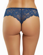 Дантелена бразилиана с удължено памучно парче до дантеления колан, което удобно ще предложи по-завършен вид. Моделът е с нормална дълбочина.
Секси, стилна и удобна кройка.
Моделът е вдъхновен от идеята за съчетание на секси визия и комфортно усещане през целият период с него.
Изискан и женствен модел.
В Макси размерите моделът е с по-висока талия!
Дизайнът на дантелата може да се различава от този на снимката, но рядко.
Отлично качество
Създаден и произведен от марка Евита!

Състав: 88% полиамид и 12% еласт