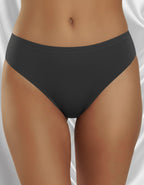 Уникален модел "Бразилиана от Двоен Микрофибър" тъмно сив, 414