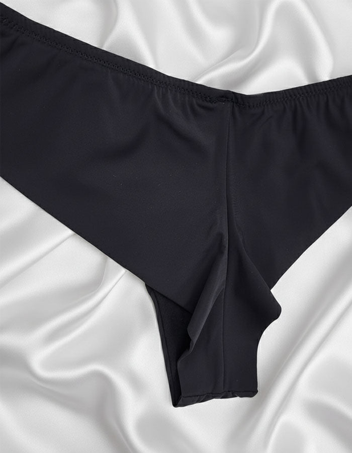 Уникален модел "Бразилиана от Двоен Микрофибър"  черен , 414