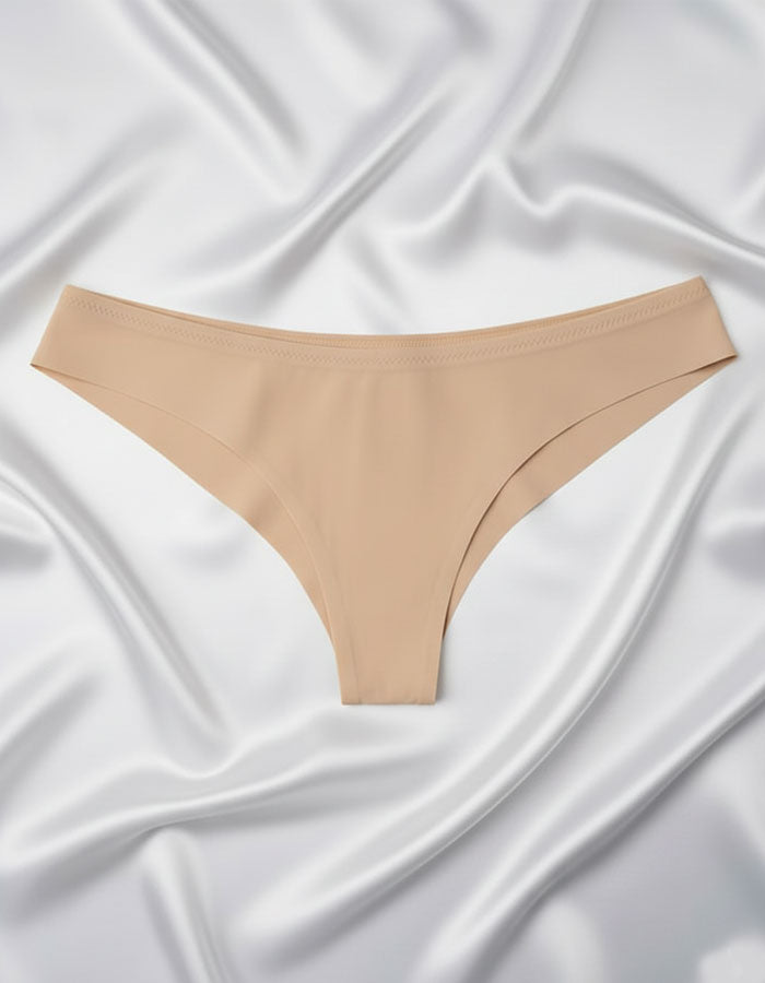 Уникален модел "Бразилиана от Двоен Микрофибър"  бежов , 414