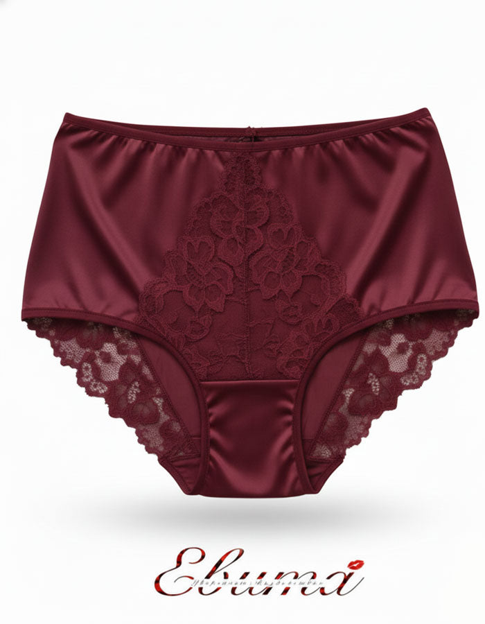 Този нов модел е създаден да комбинира практичност, елегантност и удобство:

Висока талия до пъпа – визуално издължава силуета и осигурява комфортна стабилност.

Мек и еластичен двойно прегънат ластик на предницата – гарантира нежно прилягане без усещане за стягане.

Фина дантела върху микрофибъра – придава стил и женствена изтънченост.

Гръб с комбинация от микрофибър и дантелен завършек – елегантен контраст и ефектна визия.

Подсилено памучно дъно със скрити шевове – за свежест, хигиена и максимално удобс