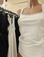 Комплект от рипсен потник с бикина, екрю, 039147