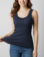 Памучен потник от рипс с дантела: Ежедневен лукс и ненадминат комфорт!

Открийте перфектното съчетание между нежност, стил и практичност с нашия памучен потник от рипс, украсен с деликатна дантела.

Почувствайте разликата:&nbsp;

Ненадминат Комфорт : Изработен от висококачествен памучен рипс, този потник обгръща тялото ви с мекота, осигурявайки усещане за лекота и втора кожа през целия ден.

Дишаща Материя : Рипсът е известен с отличните си дишащи свойства. Това гарантира, че кожата ви остава суха и свежа, 