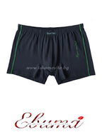 Памучен боксер в тъмно синьо с акценти, 12